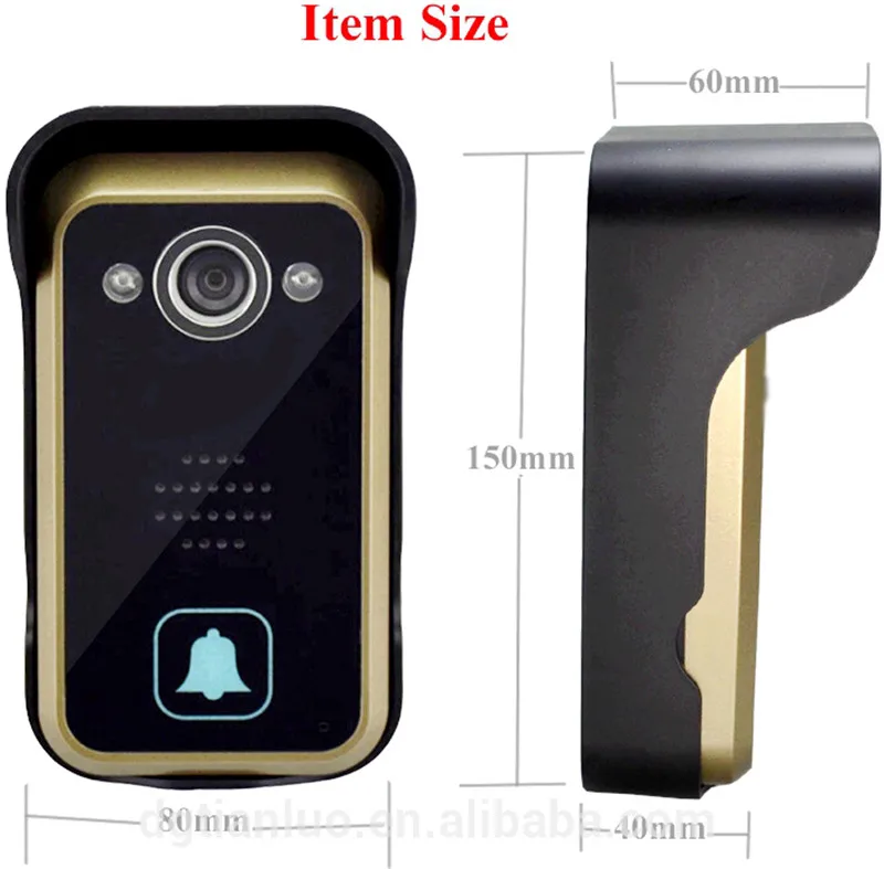 Newest WiFi DoorBell Wireless Smart IR Night