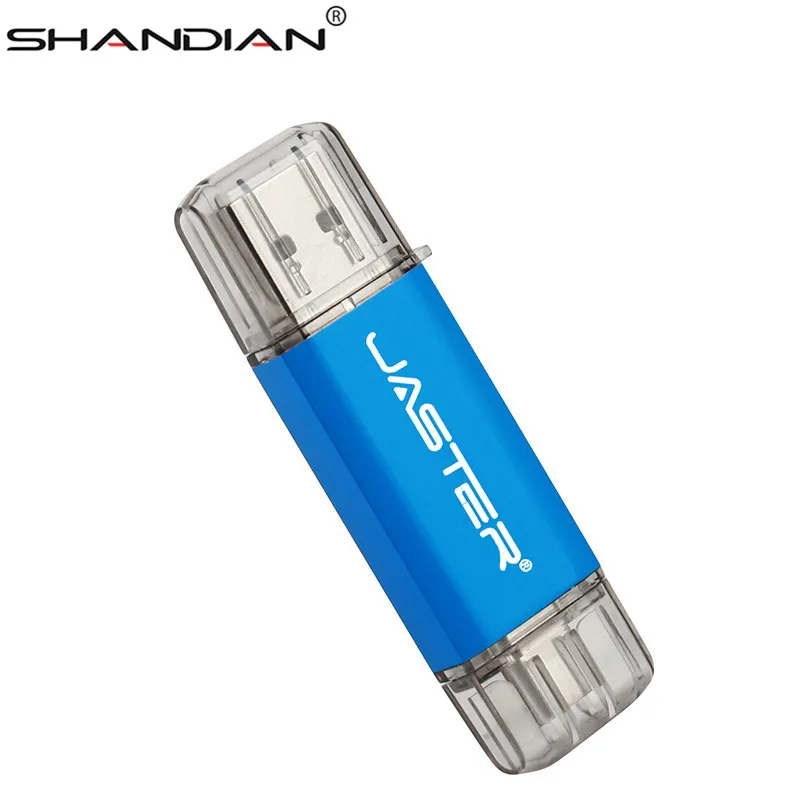 SHANDIAN USB 3,0 TYPE-C USB флеш-накопители ручка-накопитель для системы Android 4 ГБ 8 ГБ 16 ГБ 32 ГБ 64 Гб внешний накопитель 2 в 1 флешка