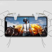 Новейший мобильный игровой контроллер PUBG триггер клавиатуры Кнопка прицеливания L1R1 шутер джойстик для iPhone Android телефон геймпад аксессуары