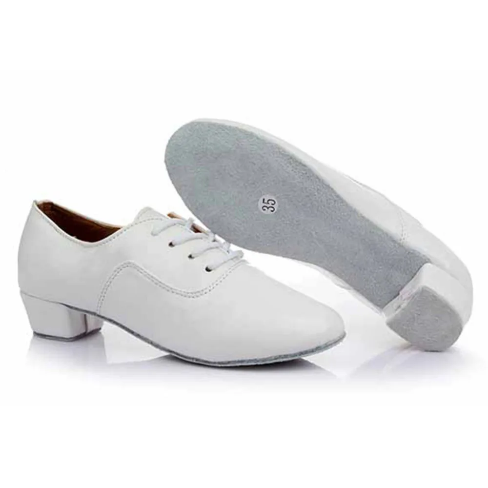 HROYL Men's Latin Dance Shoes Ballroom Tango Man latin dancing Shoes For Boy Closed Toe Sneaker Jazz 18-27.5CM Trainin