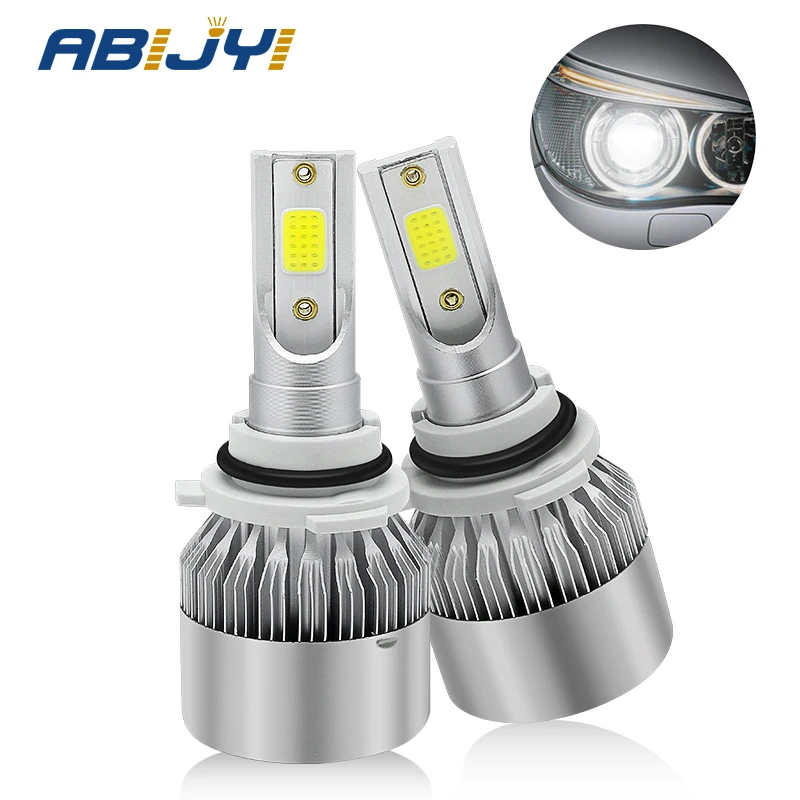 

2x 36W Led Car Headlight H7 LED H4 HB2 H1 H3 H8 H11 Bulb 6000K White HB3 9005 HB4 9006 Light Bulb 72W 7600lm Auto Lamp Fog Light