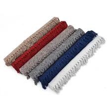 Хлопковый ковер, ручная работа, белый/черный/красный/синий/коричневый кистями, коврики для гостиной/спальни/кухни/прихожей