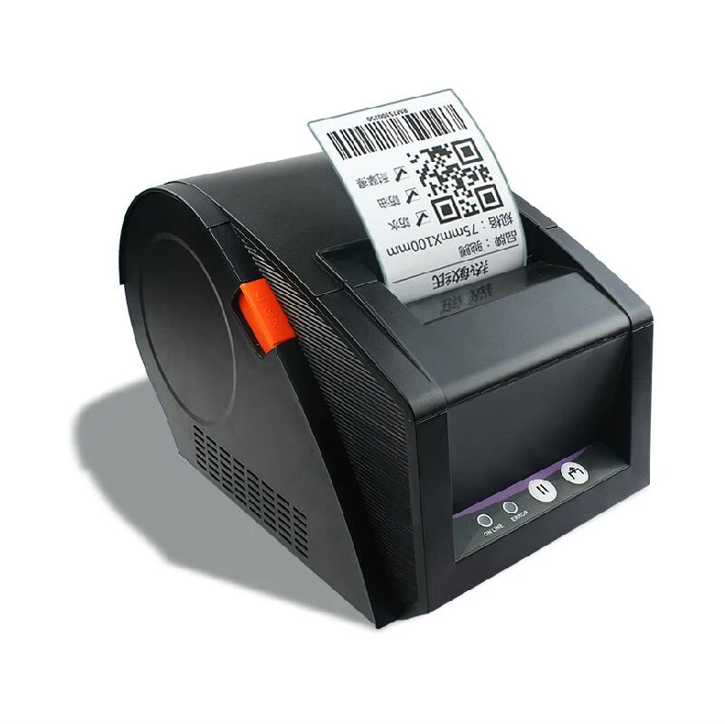 25 80 мм принтер штрих кода поддерживает qr код и совместим с мульти программным