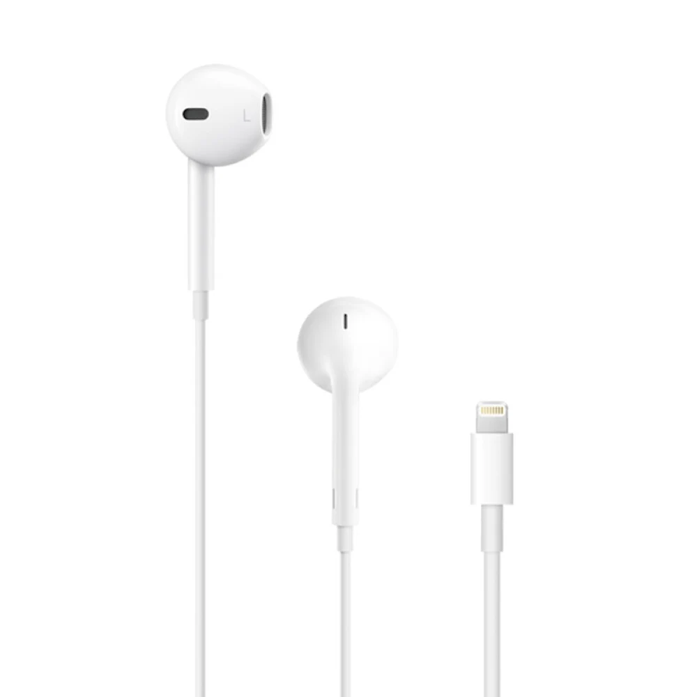 Оригинальные Apple EarPods с разъемом Lightning проводные наушники Встроенный пульт дистанционного управления микрофоном для iPhone 7 7 Plus 8 8 Plus наушники