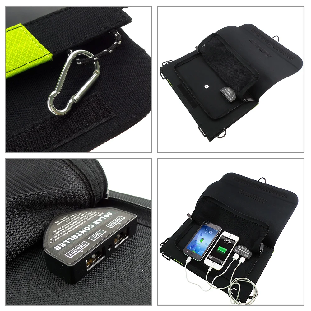 X DRAGON 5V 3 7 V 20W портативное солнечное зарядное устройство для iPhone iPad Samsung HTC LG Huawei Xiaomi
