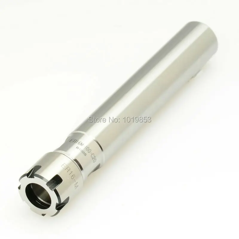 

ER16M-C20-100L ER straight extension collet tool holder milling chuck for CNC machine