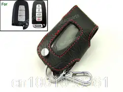 Кожа Дистанционного Дело Smart Key Holder Обложка Для Hyundai Sonata IX35 Tucson 3BT 4B