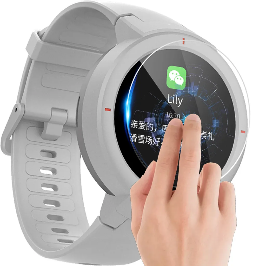 

SmartWatch Smart Watch Strap Smartband mi band 5PCS Explosion-proof TPU Screen Protector Full Coverage for Huami Amazfit Verge