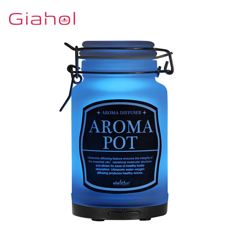 

Air Humidifier Ultrasonic Aroma Essential Oil Diffuser Fog Mist Maker 7 Color Changing LED Lights for Office Home Humidifier