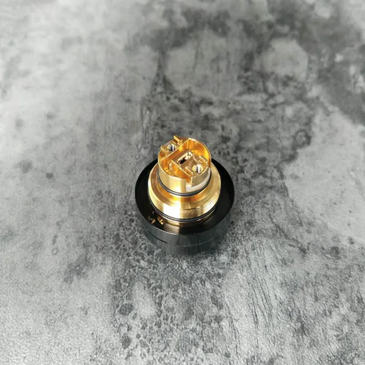 YFTK Style Kayfun Prime Nite DLC RTA MTL Tank Черный 2 0 мл Pei DIY обслуживаемый испаритель 22 мм Емкость