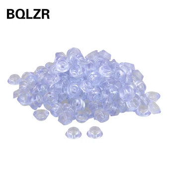 

BQLZR 200x Round Soft Silicone Anti-slip Furniture Tables Feet Pads 20x8x12mm