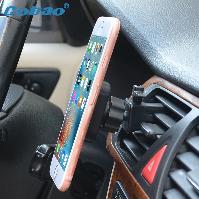 

Cobao Magnetic Phone Holder Car Adjustable Magnet Mobile Phone Holder 360 Degree Rotating Universal Mount Holder for iPhone 7 6