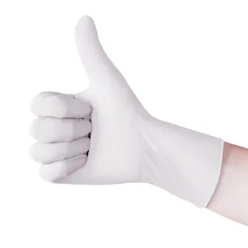 

10pcs/Pack Extra Strong Latex Glove Medical Dentist White Disposable Gloves Elastic Electronics, Food, Medical, Laboratory