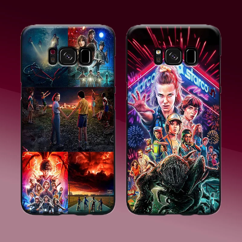 

stranger things season 3 phone case for samsung galaxy s7 edge s6 s5 s8 s9 plus soft tpu cover for galaxy S10 plus lite coque