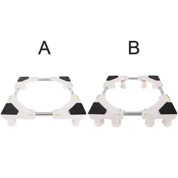 

Multi-Functional Movable Base Adjustable Sized Telescopic Furniture For Washing Machine Refrigerator Mobile Universal Wheel Tool