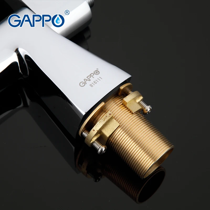 Латунный смеситель GAPPO G1204 кран для ванной комнаты с ручной лейкой душа крепление