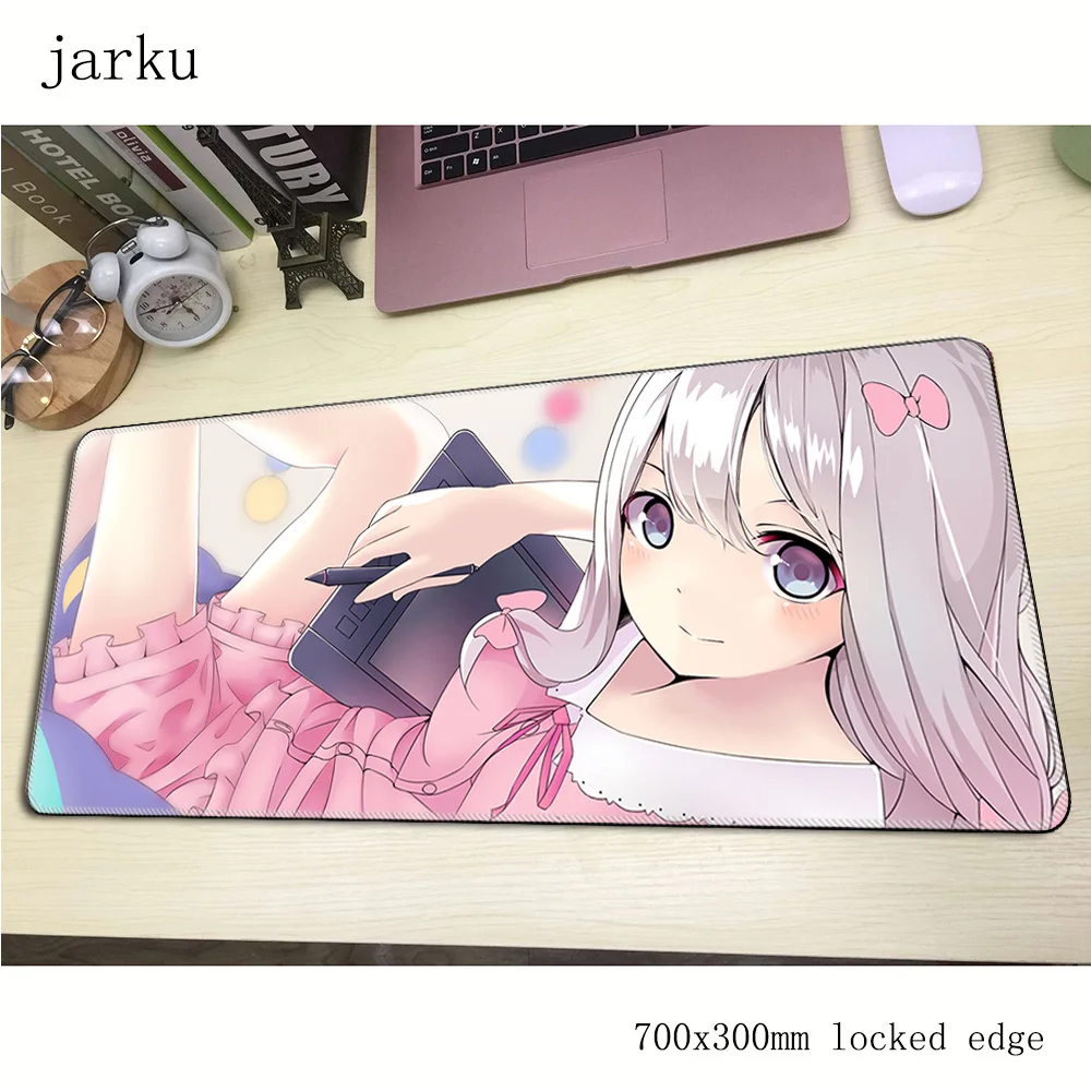 Коврик для мыши EroManga Sensei с заблокированными краями коврик компьютерных геймеров