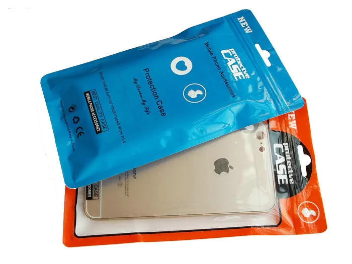 600 шт./лот прозрачная, пластиковая, молния Розничная упаковка сумка для iphone5g 5S 6s 7 8 плюс samsung S5 S6 c7 мобильный случае посылка Сумки