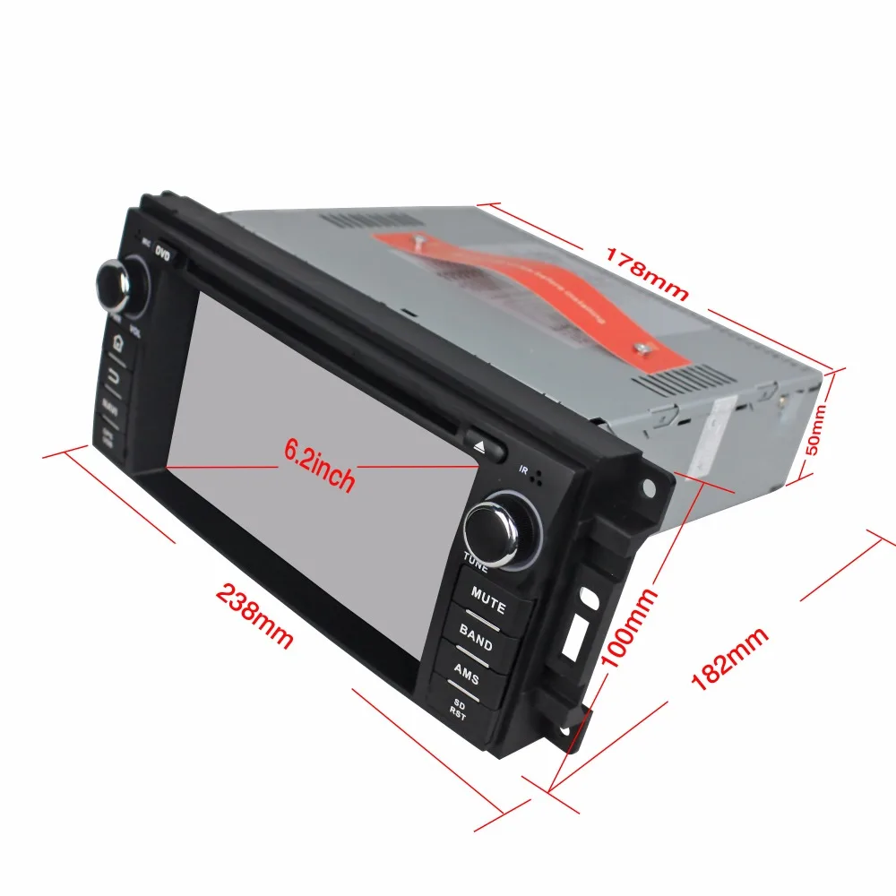 Cheap Navirider Android 8.0 radio tape recorder octa Core 4GB RAM 32GB rom with IPS screen for Chrysler Sebring 300C Grand Cherokee 1