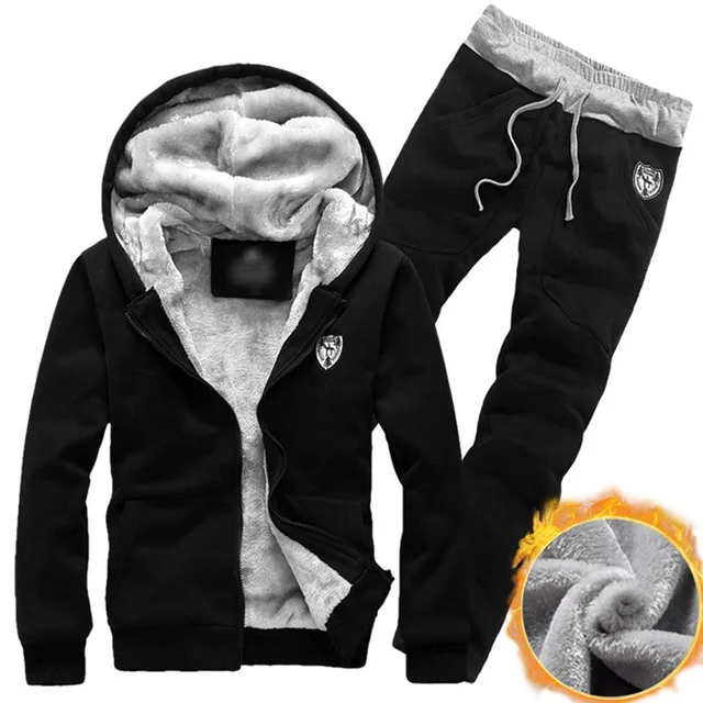 hooded tracksuit mens