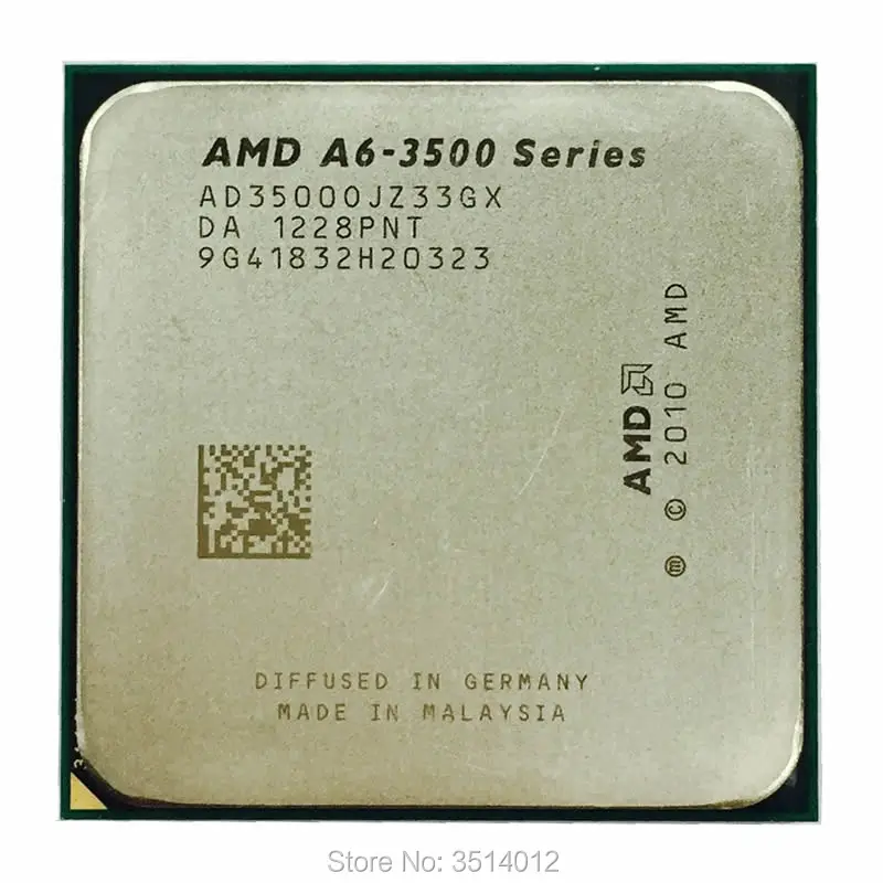 Amd A6-series A6 3500 2.1 Ghz Triple-core Cpu Processor 