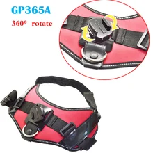 Free Shipping!!A Series 360 Degree Rotative Dog Adjustable Fetch Harness Chest Strap Belt Mount Mount for GoPro GITUP /SJCAM