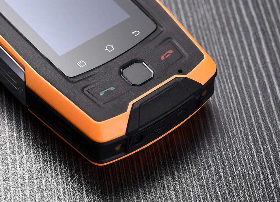 SERVO X7 Plus 2,4" MTK6737 мини смартфон 4G IP68 Водонепроницаемый ОЗУ 2 Гб ПЗУ 16 Гб отпечаток пальца NFC GPS Мобильный Телефон рация