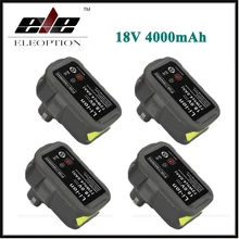 New 4x High Capacity P108 18V 4000mAh Li-Ion For Ryobi RB18L40 P300 P400 Rechargeable Power Tool Battery Ryobi ONE+