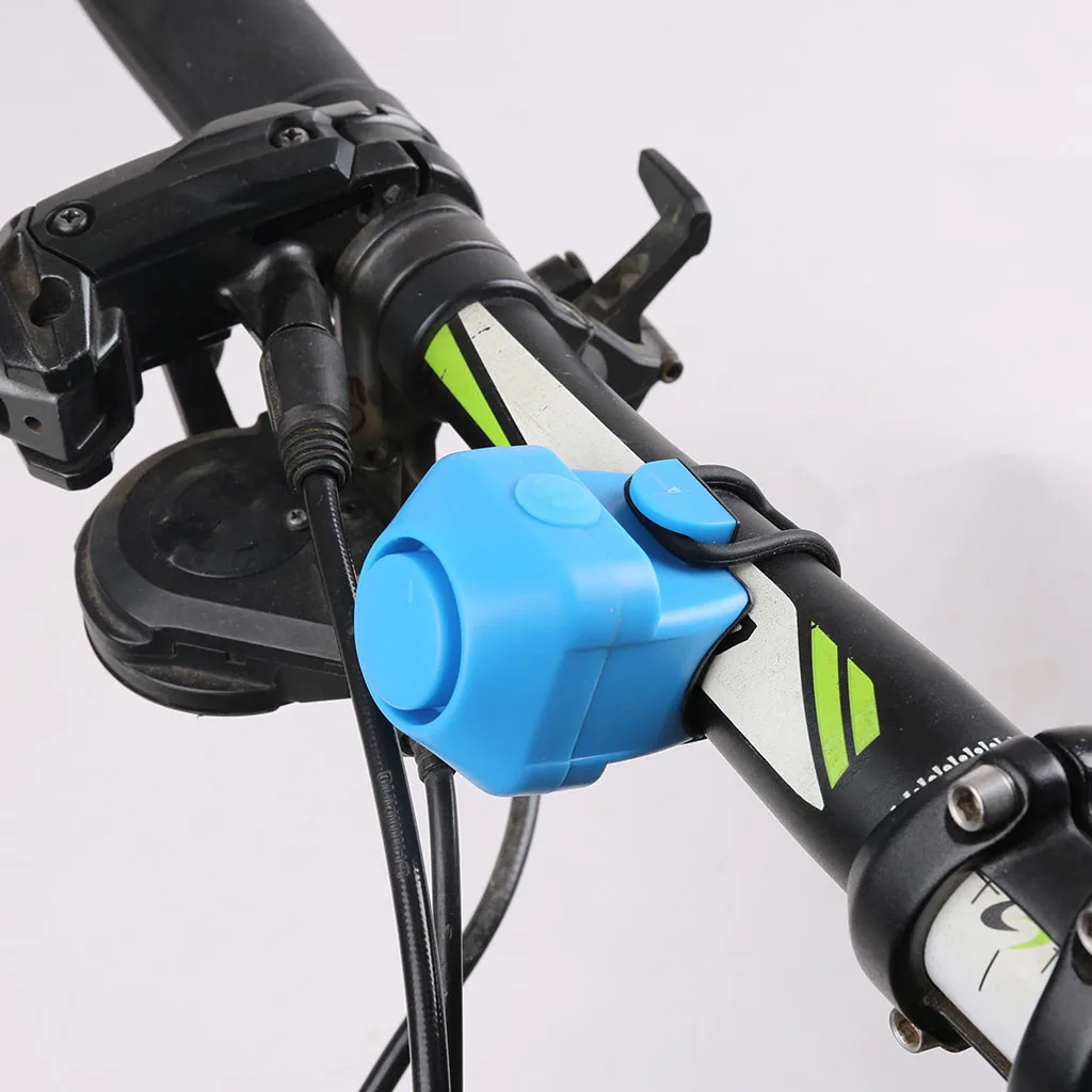 

Electric Cycling Bells Horn Rainproof MTB Bicycle Handlebar Bell Silica Gel Shell Ring Bell Bicycle Accessories 3.0#