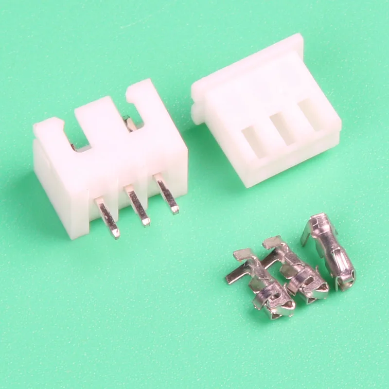 3 Pin Connector Leads Header 2.54mm connector XH2.54mm-3P Kit Housing header 3way Terminal male female 3pin wire | Обустройство дома