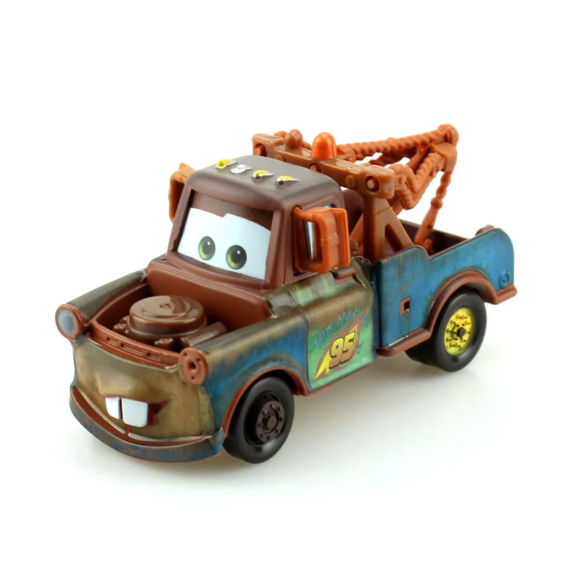 Disney Pixar машинки Tow Mater 1:55 Масштаб литья под давлением металлический сплав модель автомобиля милые игрушки для детей Подарки