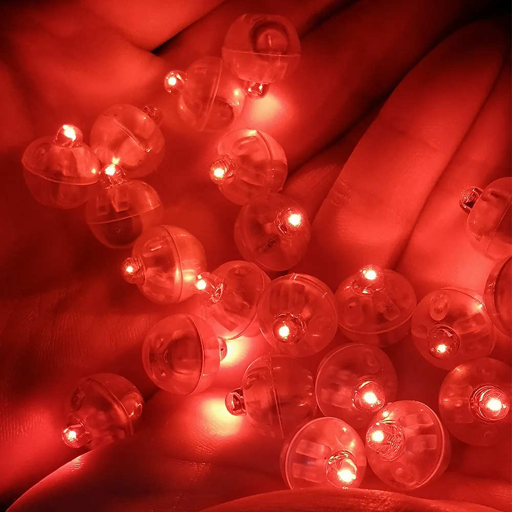 10 шт./лот, Круглый Мини светодиодный светильник, воздушный шар, светильник, светящиеся шары, вечерние, светодиодная вспышка, лампа для рождества, Хэллоуина, свадебного украшения