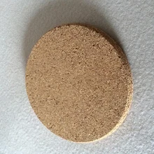 Высокого уровня изысканные пробковые таблички барные инструменты чашки коврики бирдекели 20 шт./партия диаметр 10 см толщина 1 см