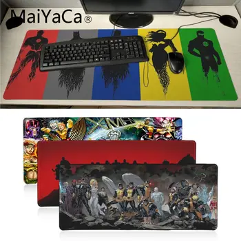 

MaiYaCa Personalized Cool Fashion Marvel X-Men Customized laptop Gaming mouse pad Locking Edge Rubber Large Mousepads