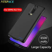 Portable Battery Charger Cases For OPPO R17 Pro Battery Case 6500mAh Power Bank Case Charging Cover Extenal Battery Cover
