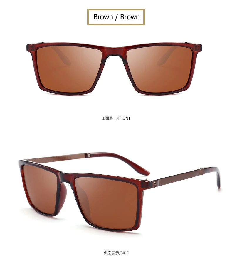 JackJad модные поляризационные классные квадратные Стильные Классические мужские солнцезащитные очки для вождения винтажные брендовые дизайнерские солнцезащитные очки Oculos De Sol 66109