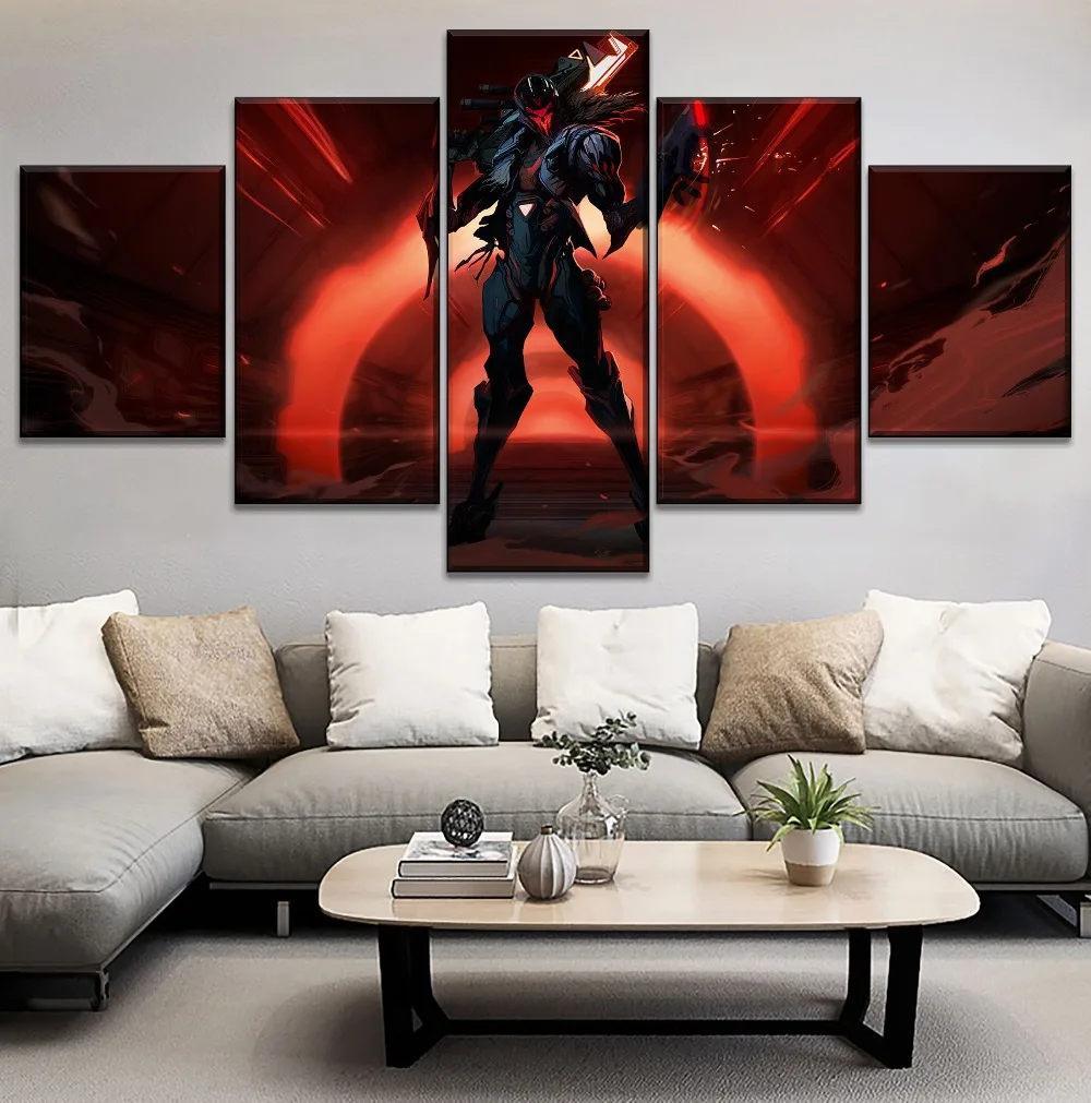Игра Темный постер Jhin современный на холсте Печатный Тип домашняя декоративная