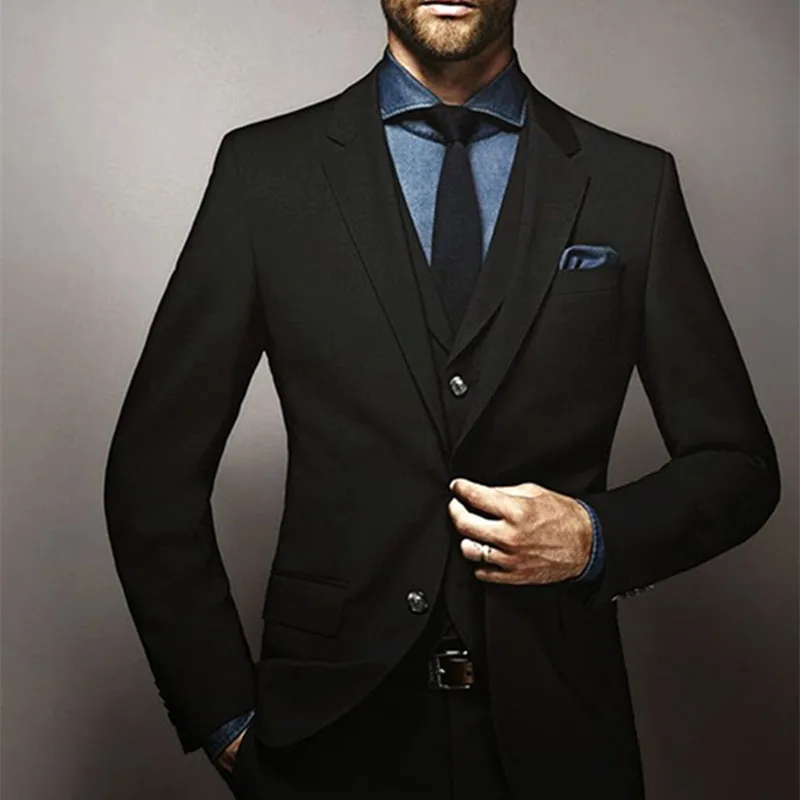 

Men's Terno Slim Fit Blaser Masculino Mens Denim suit Blazer Homens blazer M Men Suits Costume Homme Mariage 2017 (jacket+pants)