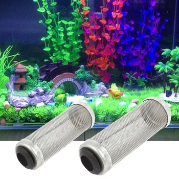 

Brand Aquarium Stainless Steel 12mm/16mm Mesh Filter Guard Fish Shrimp Lily Pipe Canister Intake Pipe Connector