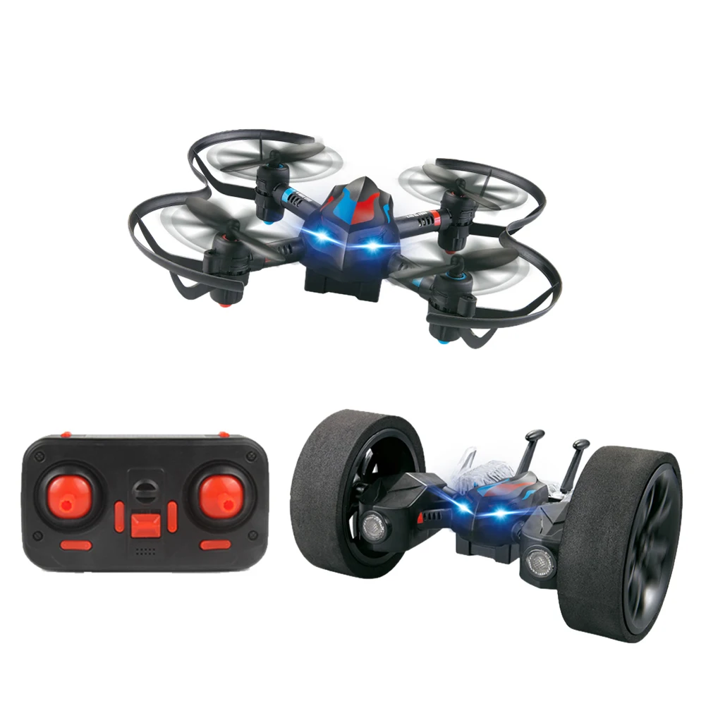 Deformation RC Airplane Car Action Toy LiDiRc L18 2 4GHz 4CH Gyro Drones Quadrotor DIY Deformable
