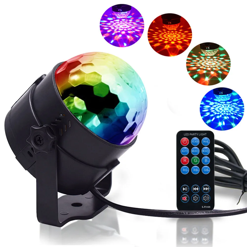Buy LED Disco Ball Party lights Sound Activated for