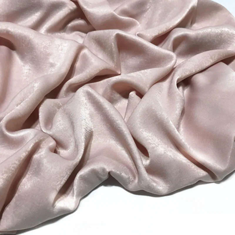 Атласная шифоновая ткань креп флуоресцентный шелк атласный креп глазурованная парча высококачественное непроницаемое шифоновое платье - Цвет: 8