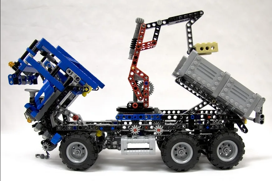 

805Pcs Technic Crane Exploiture Truck Model Sling Van Building Blocks Bricks Sets Educational Children Toys Compatible With Lego