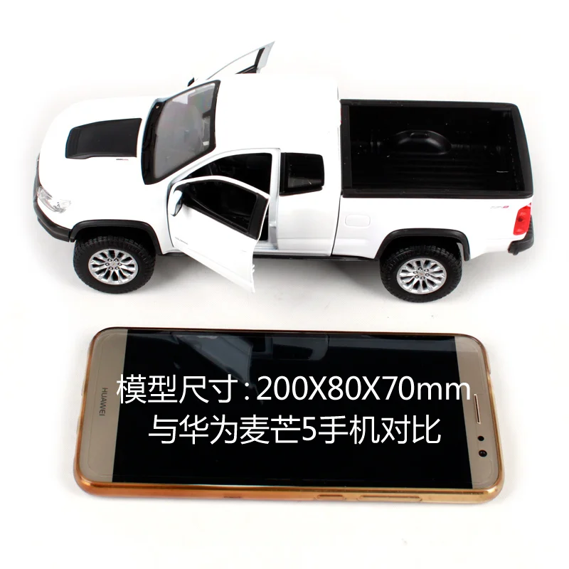 Коллекционная модель автомобиля Maisto 1:27 2017 Chevrdet Колорадо ZR2 Игрушечная новая в