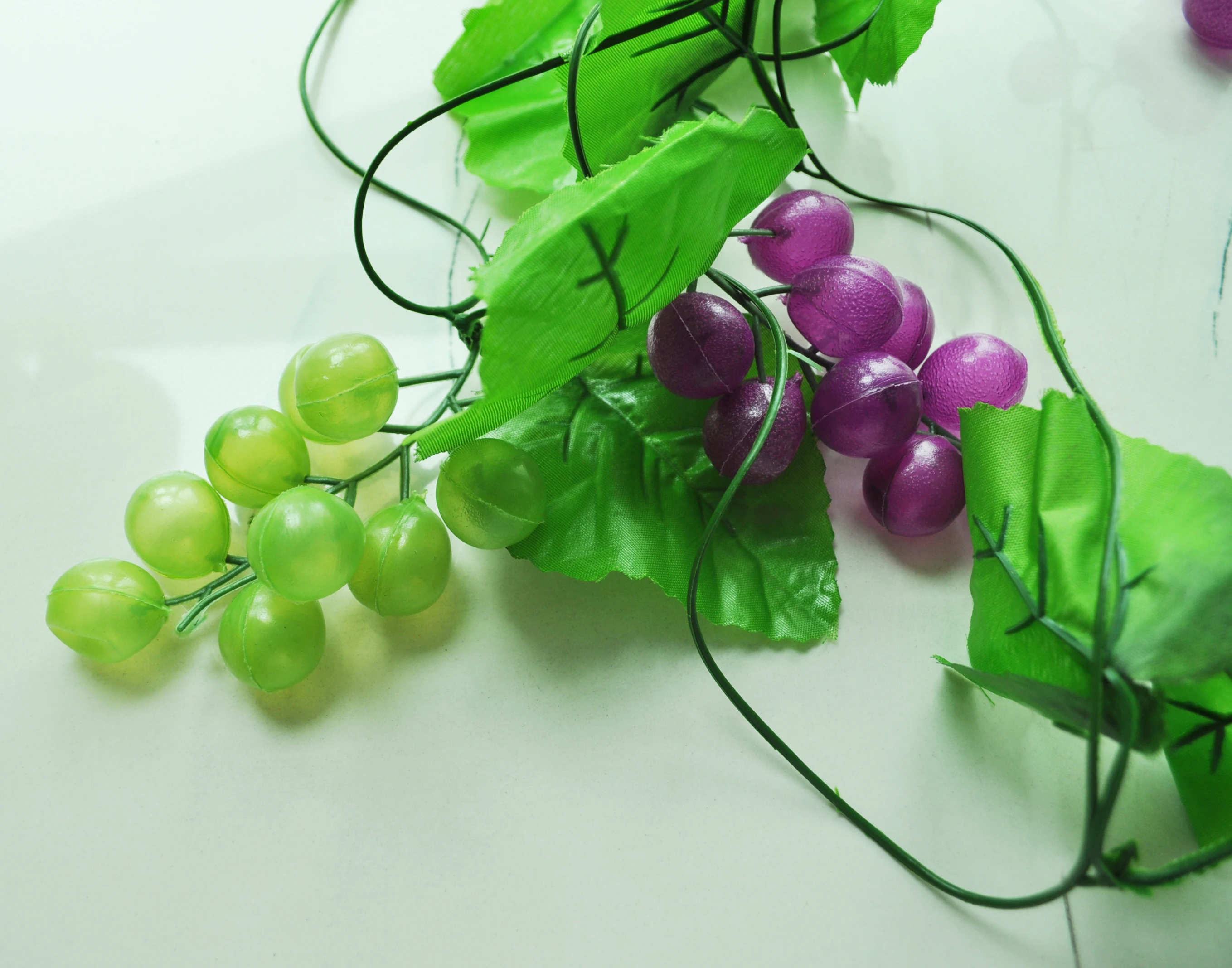 Home Decorative Green Artificial Grape Vine 7.9 Ftin Artificial