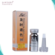 2 шт отбеливатель во времени жидкость используется для бровей губ Перманентный макияж Пигмент татуировки чернил ошибки татуировки аксессуары пигмент