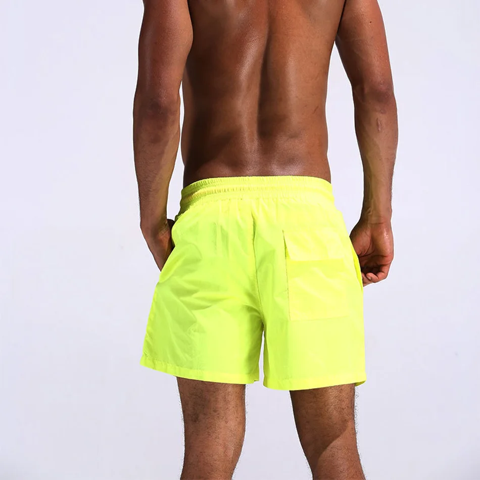 2018 stroje kąpielowe mężczyźni pływanie Trunks Mens Swim Briefs Maillot de Bain Homme strój kąpielowy Bermudy Surf Beach Wear Man Board Spodenki -