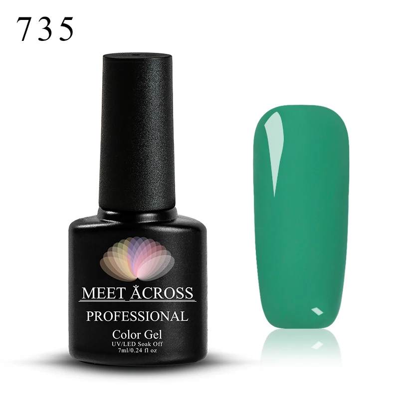 MEET ACROSS 7 мл 148 цветов лак для ногтей Дизайн ногтей Гель-лак для ногтей УФ светодиодный Полупостоянный лак маникюрный лак - Цвет: W2282