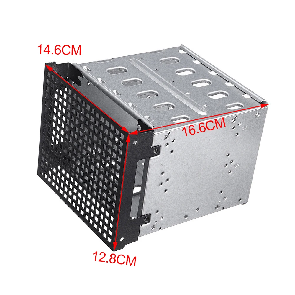 Новое поступление 5 25 &quotв 5x3 5&quot SATA SAS HDD клетка для хранения лоток жесткого диска