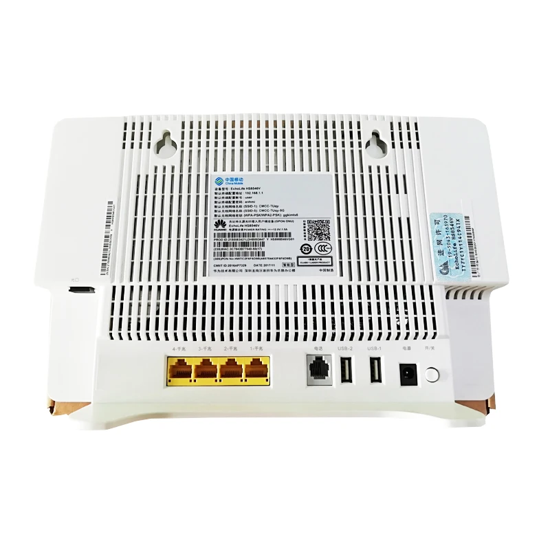 Сетевой маршрутизатор HW HS8546V ONU ONT GPON 2.4GH & 5GH 4GE + 1TEL 2USB WIFI оптоволоконное